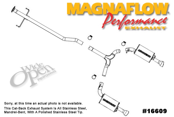 Magnaflow Cat-Back Exhaust System for Mazdaspeed 6 - 16609